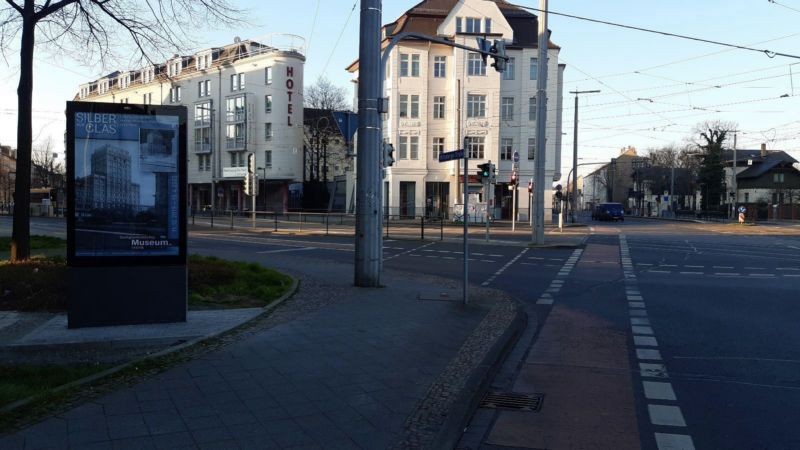 Delitzscher Str. Nh.  80/Wittenberger Str./We.li.