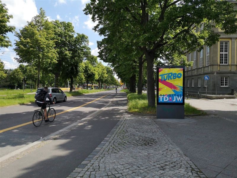 Jahnallee vor Marschnerstr./We.re.