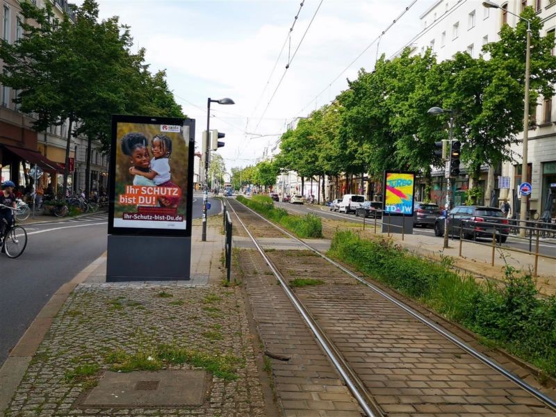 Karl-Liebknecht-Str. Nh.  62/Arndtstr./Mittelstrei