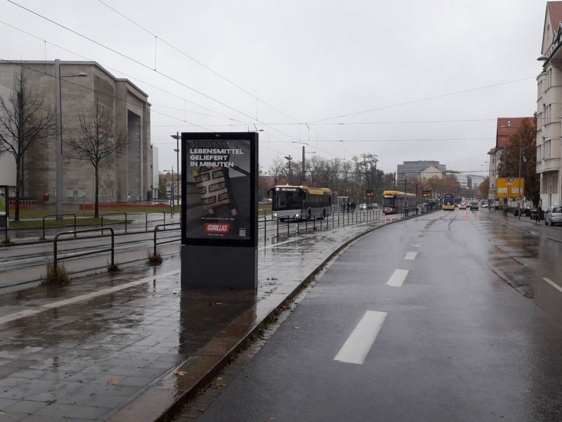 Prager Str. Nh. 141/Kregelstr./Mittelstreifen/We.l