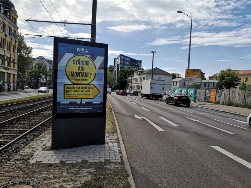 Prager Str./Ostplatz/Mittelstreifen/We.li. Si. Str