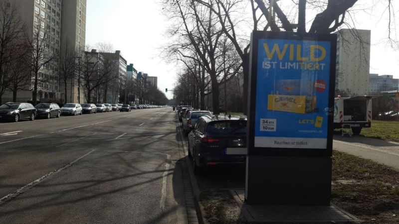 Str. des 18. Oktober 20m nach Johannisallee/We.re.