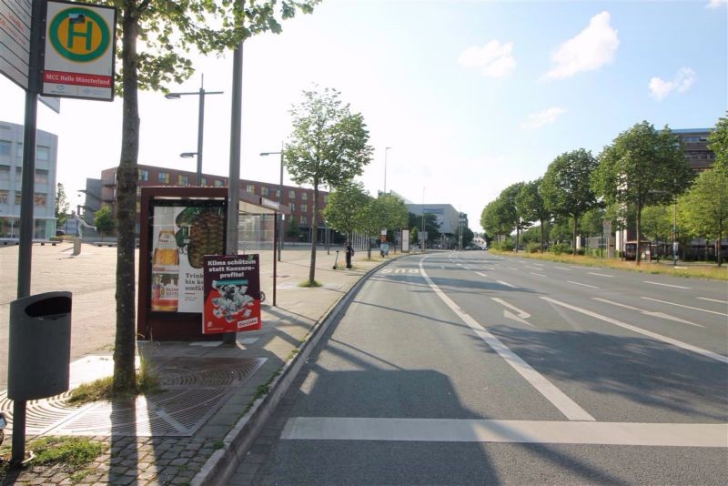 Albersloher Weg/Halle Münsterland li./außen