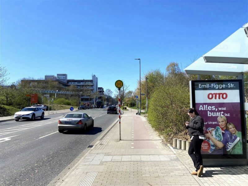 Emil-Figge-Str. geg. Herbert-Frommb.-Weg/We.re.