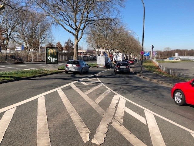 Borussiastr./Brennaborstr. Si. Kreuzung