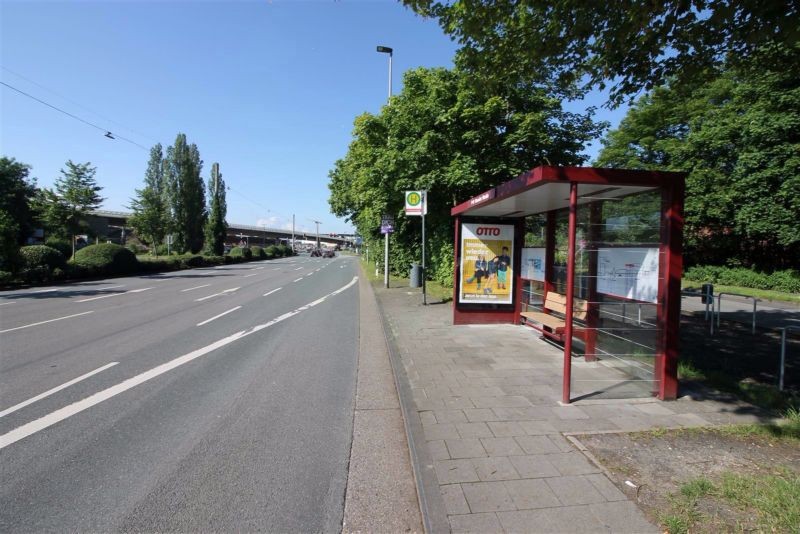 Weseler Str. geg. P+R-Anlage