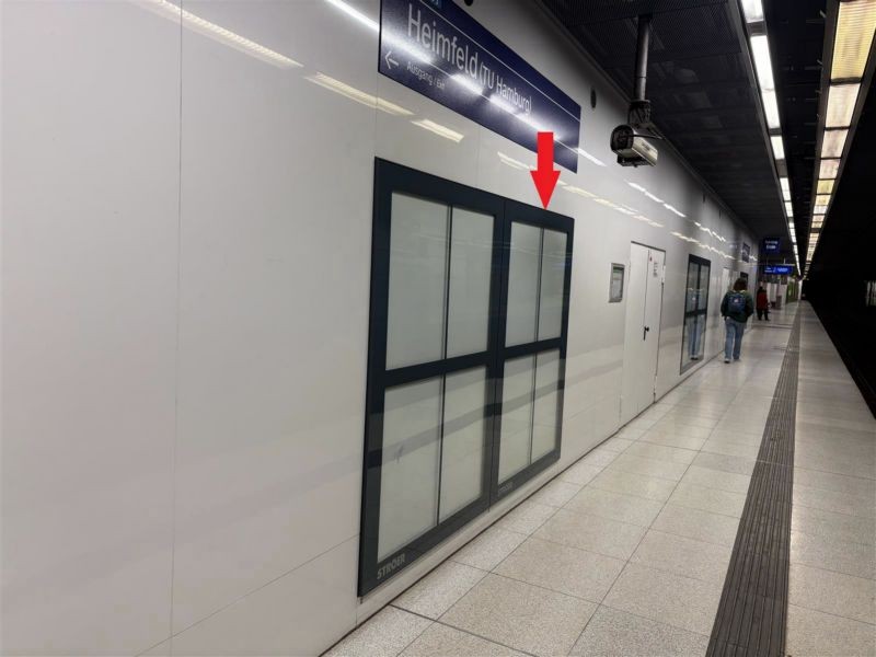 S-Bf Heimfeld, Bstg. Gl. 1, 2. Sto.