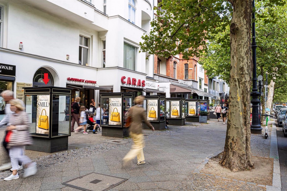 Kurfürstendamm 36/Vitrine 6/We.li.