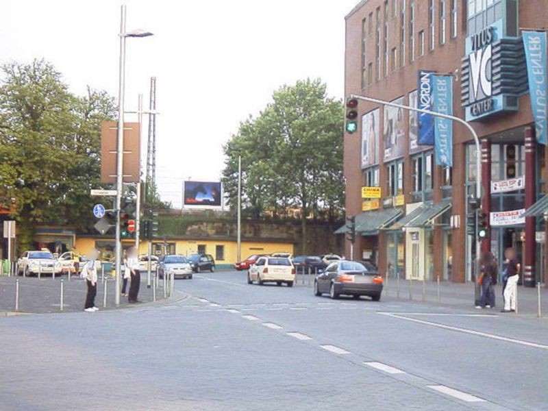 Hbf, Bahnsteig, Gleis 1, Sicht Göbenstr.