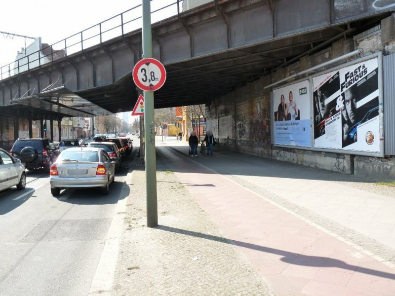 Gürtelstr., DB-Brücke, Ri. Scharnweber Str.