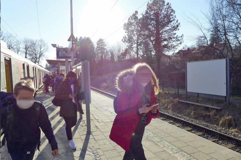 S-Bf Ebenhausen-Schäftlarn, HGL,Sicht Bahnsteig