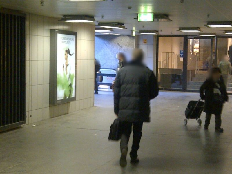 S-Bf Isartor, Fußg.-Ebene, Ausg. Rumfordstr, 4.Sto