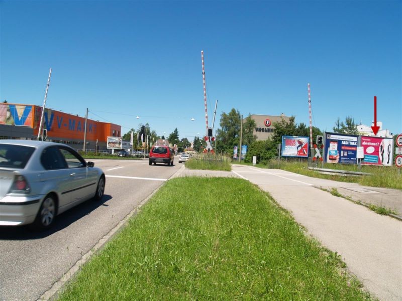 Allgäuer Str., Bahnübergang, sew., rechts