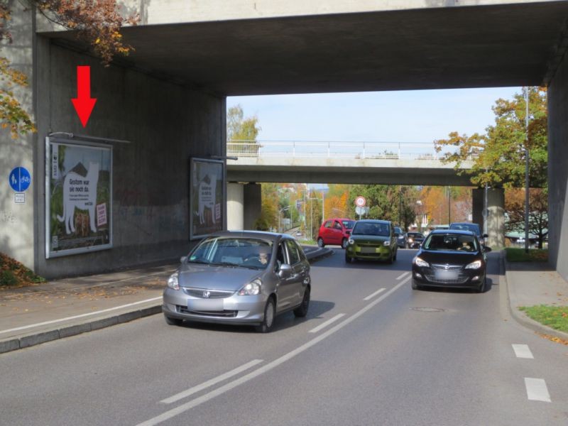 Füssener Str. (B309), DB-Brücke, saw., 1. Sto.