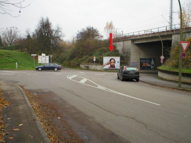 Dorntalstr. geg. Steinbeisstr., vor DB-Brücke