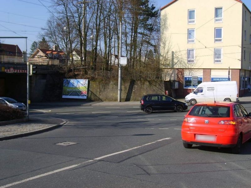 Schmausenbuckstr,geg. Freiligrathstr, vor DB-Br.