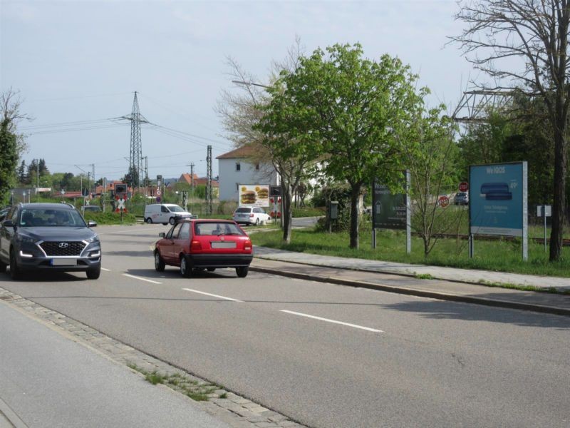 Ingolstädter Str,B299, Bahn-Übg.geg.Hans-Dehn-Str.