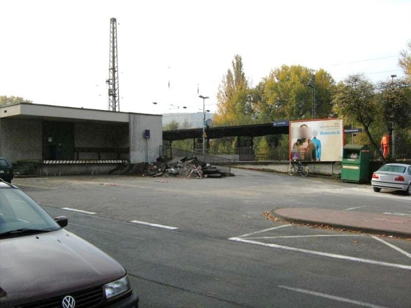 Bf Lahnstein, Bf-Gebäude re./Bürgerm.-Müller-Str.