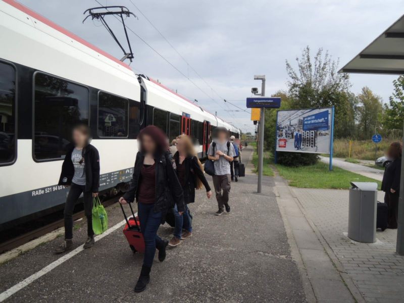 Bf Reichenau, Bahnsteig