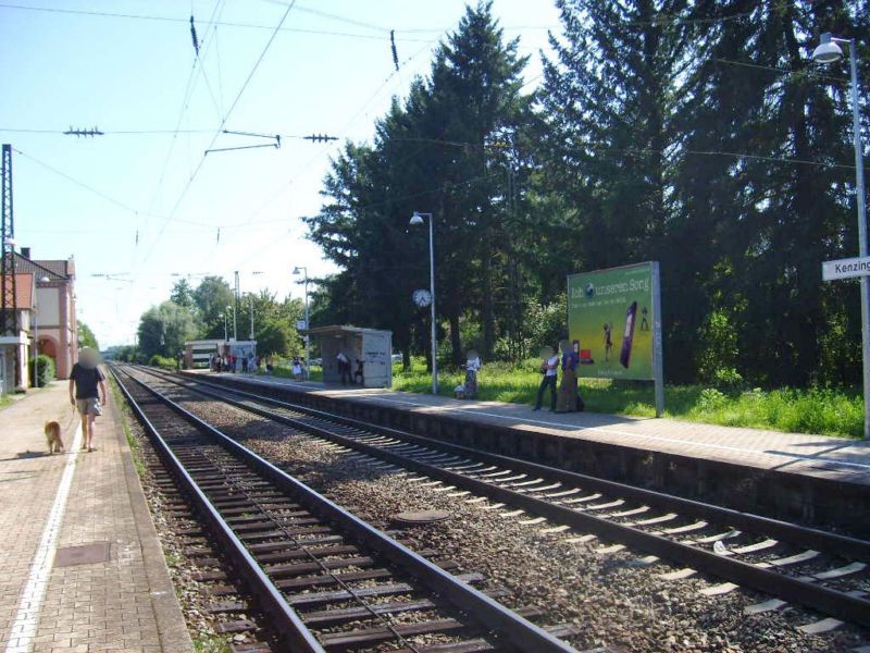Bf Kenzingen, Bahnsteig Gleis 1