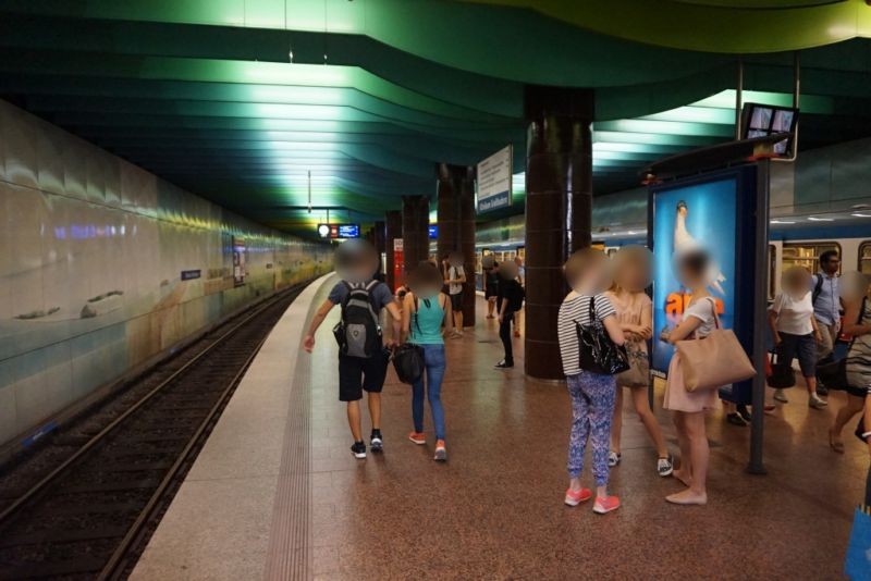 Klinikum Grosshadern Bahnsteig Ost