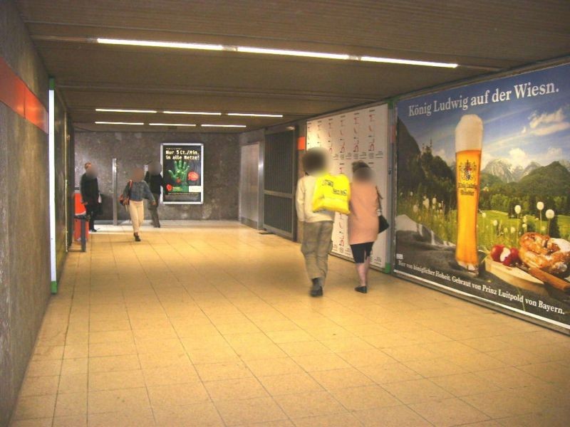 Scheidplatz Untergeschoss Ausg. Bummstr. Ost