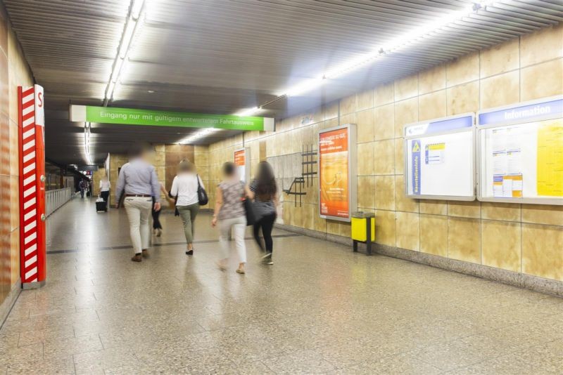 Heimeranplatz/Zug. Bahnsteig