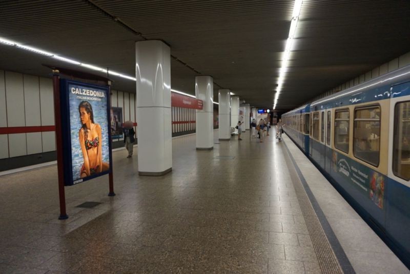 Stiglmaierplatz/U-Bahnsteig Gleis 2