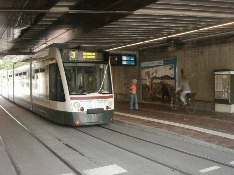 Haunstetter Str. S-Bahn UFG-links