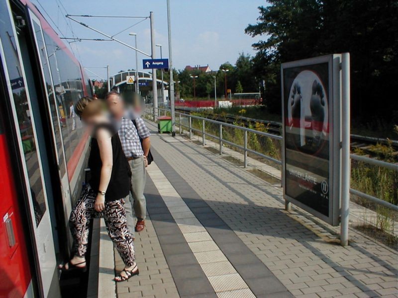 S-Bf Sellerhausen,Bstg., Gl. 2, Ri.Dresden-Wurzen