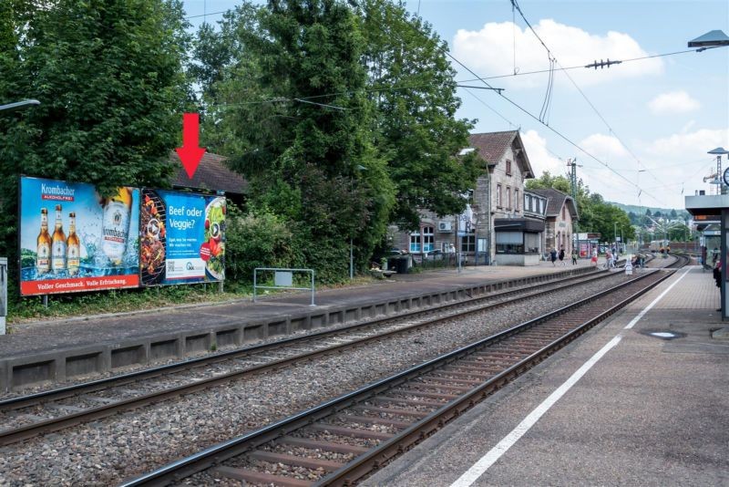 Bf Grötzingen, Bahnsteig 1