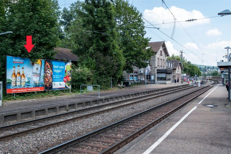 Bf Grötzingen, Bahnsteig 1