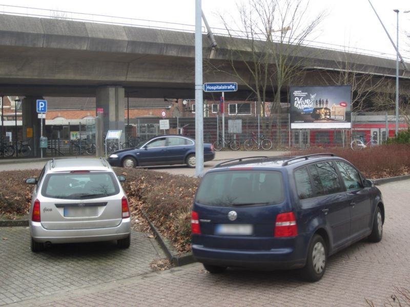 Hospitalstr./Parkplatz Bf Stade