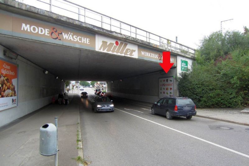 Hauptstr./Ilzweg, Ufg. DB Brücke