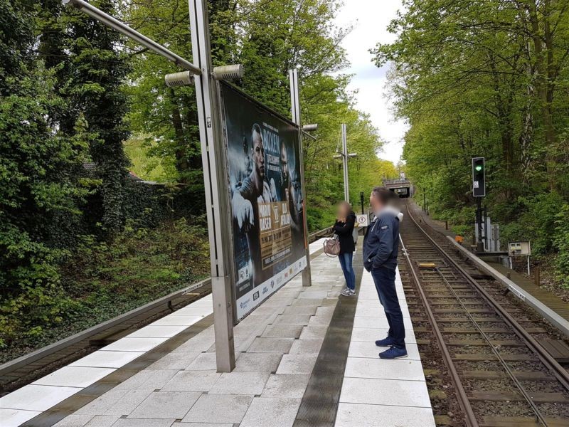 U-Bf Borgweg Bahnsteig Ri. Kellinghusenstr.