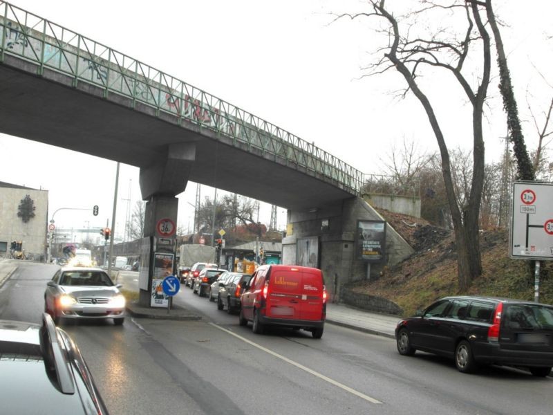 Lagerhausstr. DB Brücke sew. re.