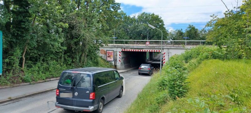 Dülferstr. DB Brücke vor Ufg. sew