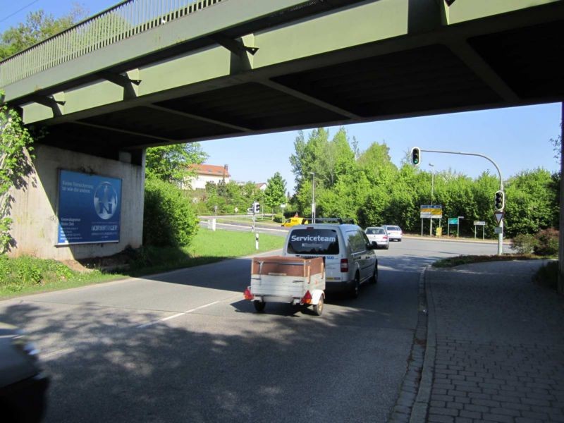 Nürnberger Str./DB-Brücke Nh.  Fellastr., sew.