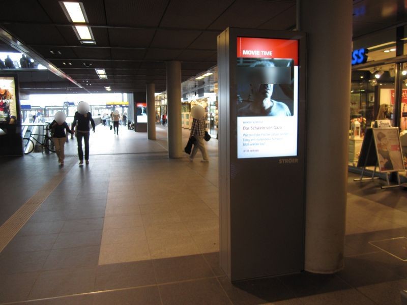 Hbf, Ebene +/-0, östliche Passage,1 Sicht Süd