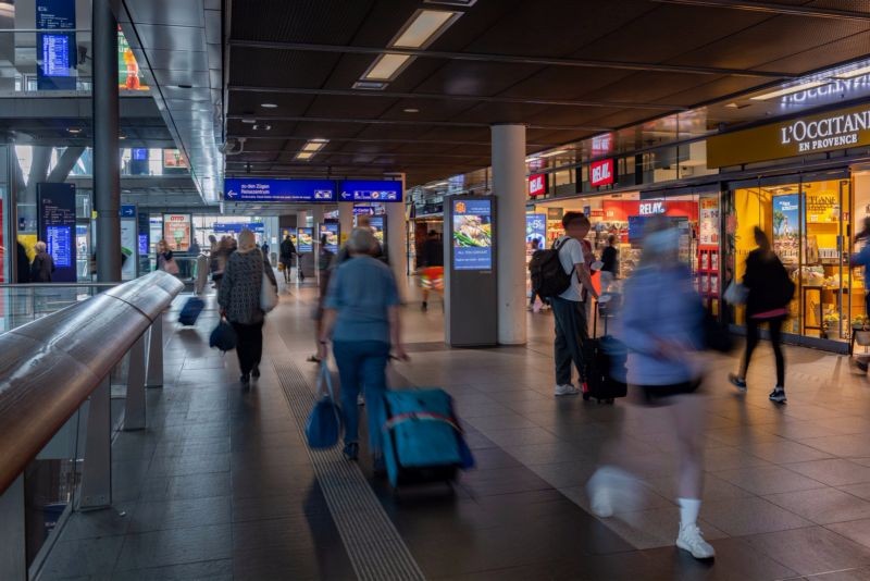 Hbf,Ebene +/-0,westliche Passage,4 Sicht Nord