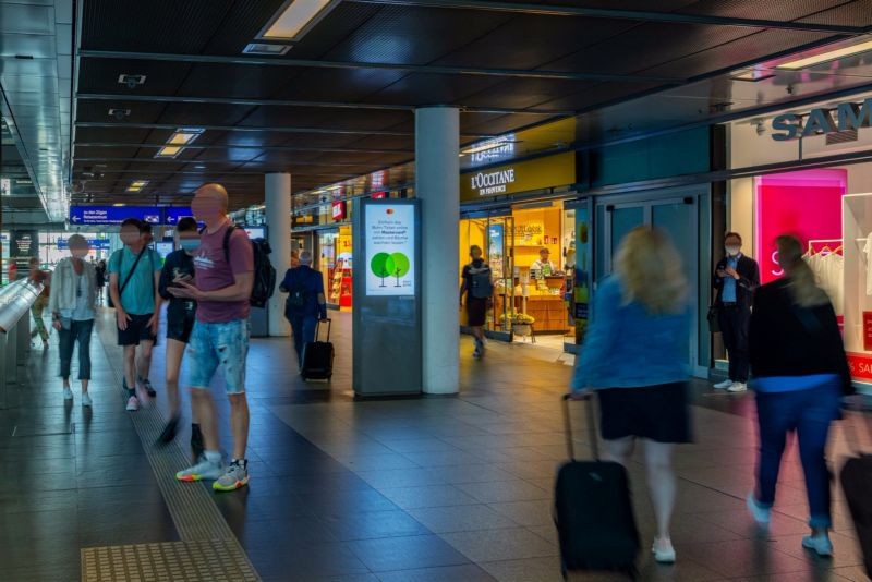 Hbf,Ebene +/-0,westliche Passage,5 Sicht Nord