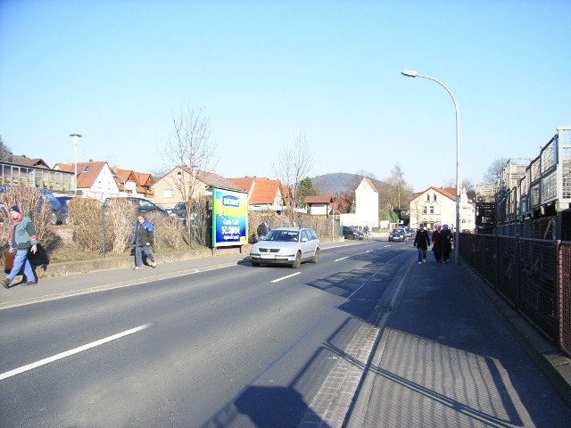 Hauptstraße, B 26, nh. / Fabrikstr., Eisenwerk-Düker