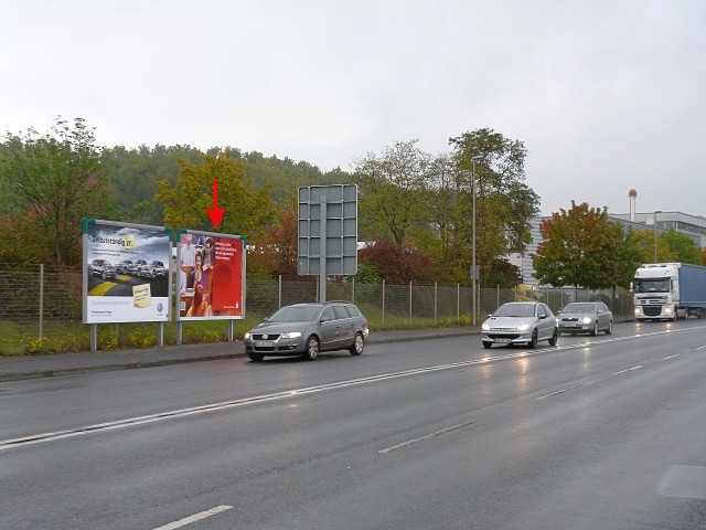 Schönbornstraße, B 26 gg. Tankstelle
