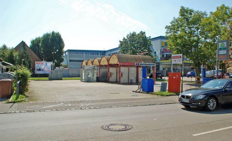 Karlsbader Str/bei SB-Wäsche/Zufahrt E-center -Neuburger Str