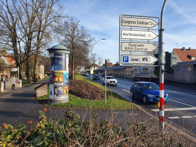 Kurfürstenring - Fußweg Basteisteg