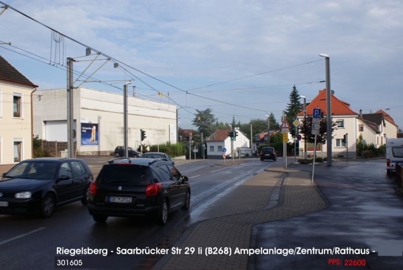 Saarbrücker Str  29 li (B268) Ampelanlage /Zentrum /Rathaus V