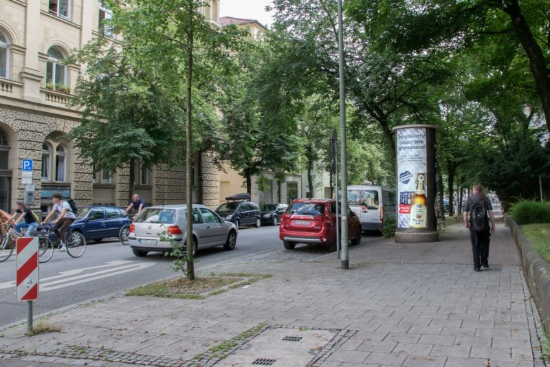 Bismarckstraße gg. Einm. Singerstraße