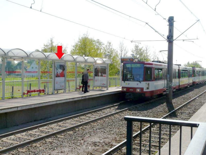 Grundend/Rheinbahn/Ri. Krefeld re./VS