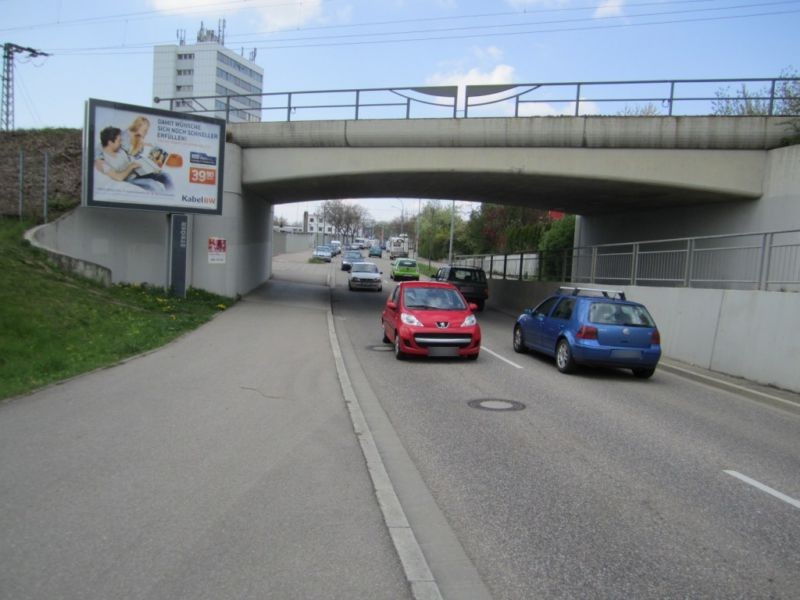 Wiesentalstr. vor DB-Brücke saw.