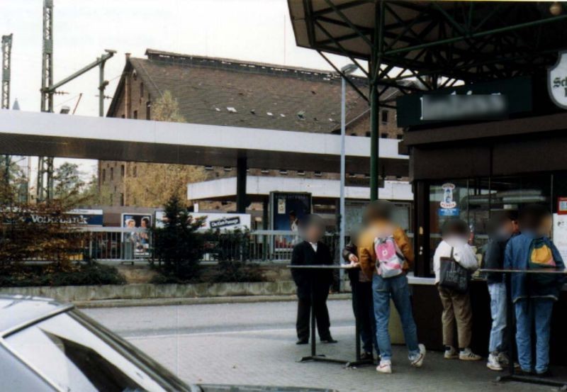 S-Bf Waiblingen,Bstg., Gleis 5,Sicht Vorplatz